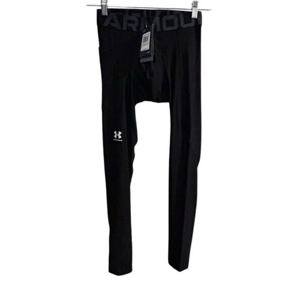 Under Armour Men's HeatGear Compression Leggings Black Size M - Picture 1 of 11